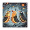 Three Cute Bird Characters I Standard Canvas