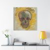 101419-117.jpg Van Gogh's Skull Standard Canvas