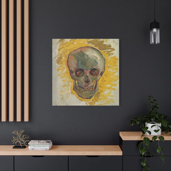 101419-118.jpg Van Gogh's Skull Standard Canvas