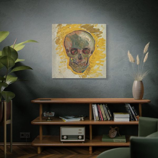 101419-119.jpg Van Gogh's Skull Standard Canvas