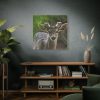 101419-129.jpg Deer With Small Horns Standard Canvas