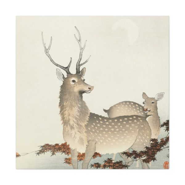 101419-131.jpg Couple of Deers Standard Canvas