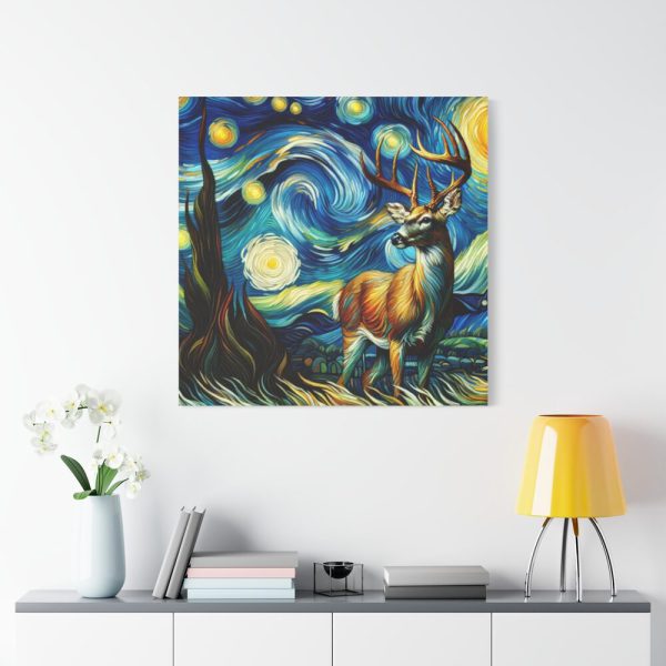 101419-137.jpg American Buck Deer Standard Canvas