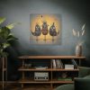 Three Cute Bird Characters II Standard Canvas