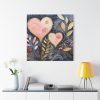Boho Valentine Art Standard Canvas