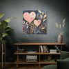Boho Valentine Art Standard Canvas