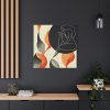 101419-28.jpg Boho Leaves Abstract Woman Standard Canvas