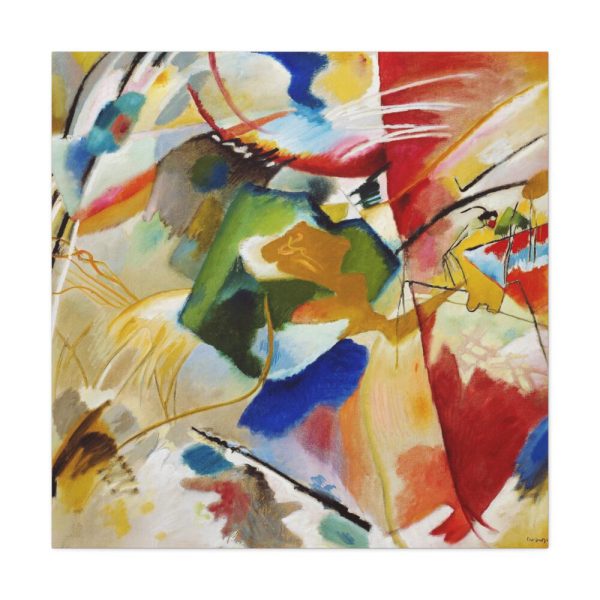 101419-36.jpg Painting with Green Center by Wassily Kandinsky Standard Canvas