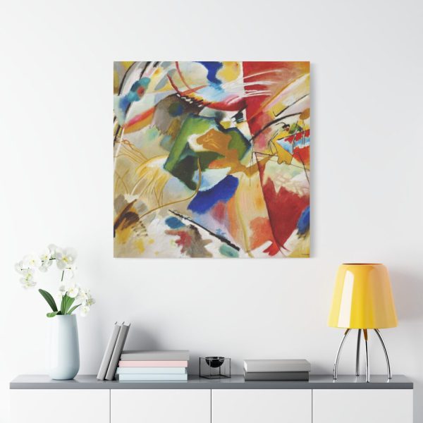 101419-37.jpg Painting with Green Center by Wassily Kandinsky Standard Canvas
