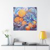 101419-47.jpg Orange Slices and Orange and Purple Dots Standard Canvas
