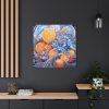 101419-48.jpg Orange Slices and Orange and Purple Dots Standard Canvas