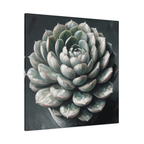 101419-65.jpg Boho Succulent Plant Standard Canvas