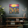 101419-79.jpg Whimsical Sunflower Field Art Standard Canvas