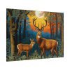 101857-17.jpg Deer and Deer in the Forest Poster