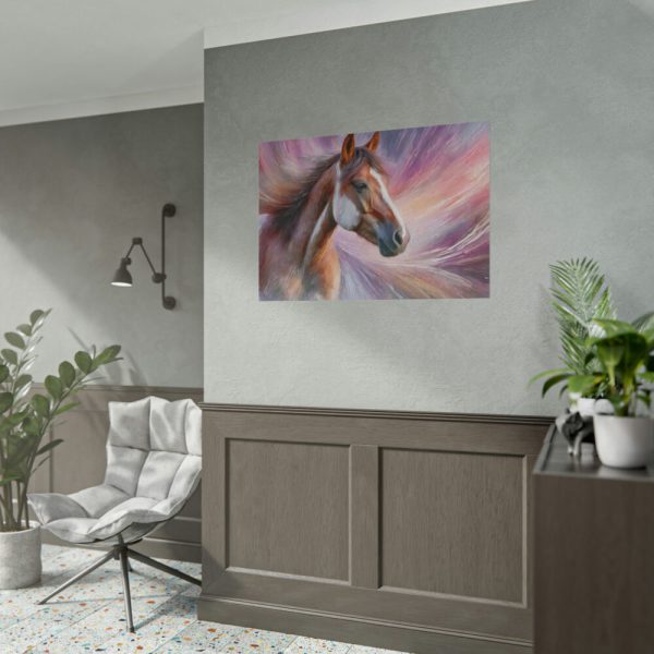 101875-104.jpg Horse Farm Portrait Poster