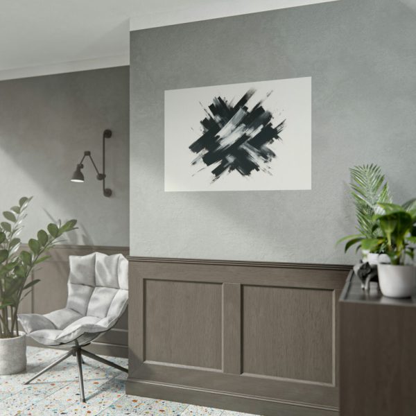 101875-109.jpg Boho Style of Grey Circle Poster