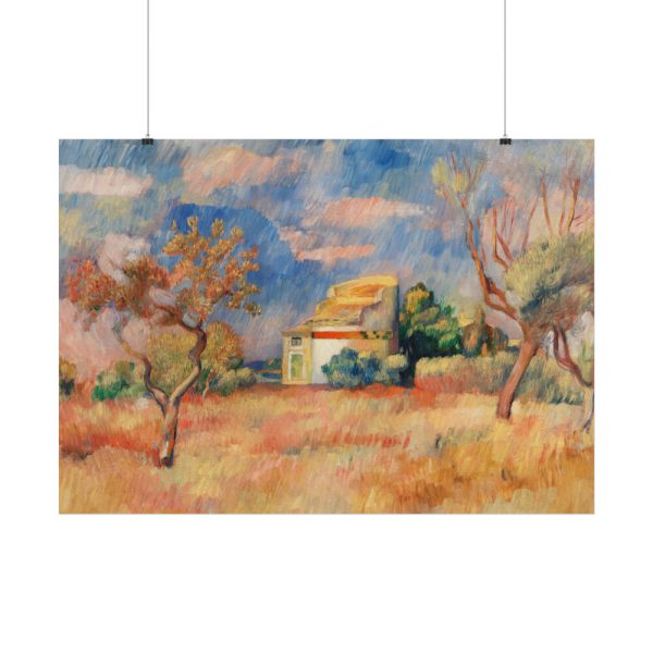 101875-116.jpg Dovecote at Bellevue by Pierre-Auguste Renoir Poster