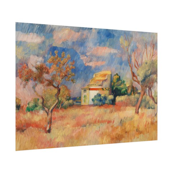 101875-117.jpg Dovecote at Bellevue by Pierre-Auguste Renoir Poster