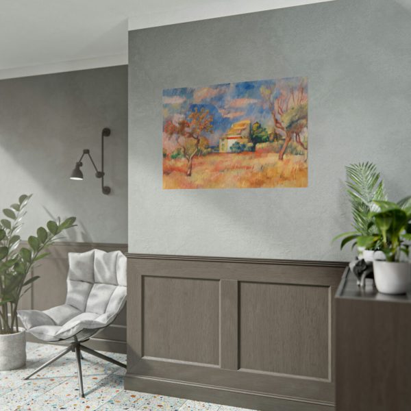 101875-119.jpg Dovecote at Bellevue by Pierre-Auguste Renoir Poster