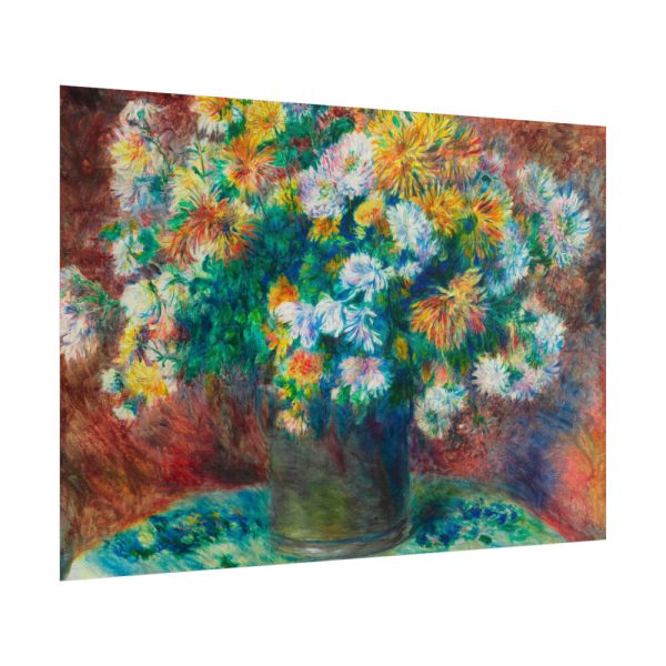 101875-152.jpg Chrysanthemums by Pierre-Auguste Renoir Poster