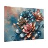 101875-197.jpg Vibrant Golden Flowers With a Glossy Metallic Finish Poster