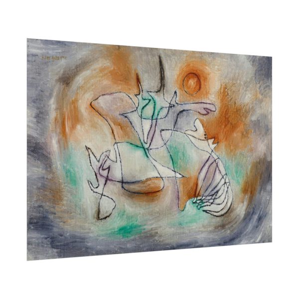 Howling Dog (1928) by Paul Klee Poster