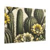 101875-222.jpg Vintage-Style Illustration of Cacti With Yellow Flowers Poster