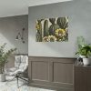 101875-224.jpg Vintage-Style Illustration of Cacti With Yellow Flowers Poster
