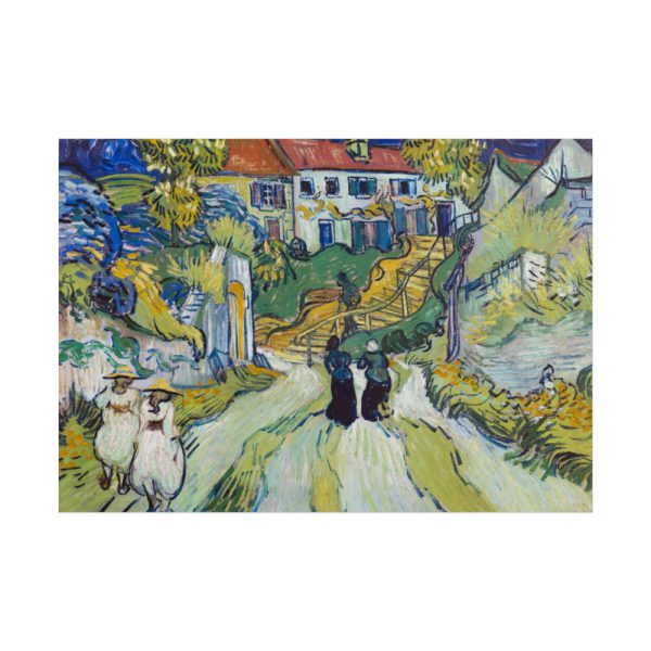 101875-260.jpg Vincent van Gogh's Stairway at Auvers Poster