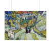 101875-261.jpg Vincent van Gogh's Stairway at Auvers Poster