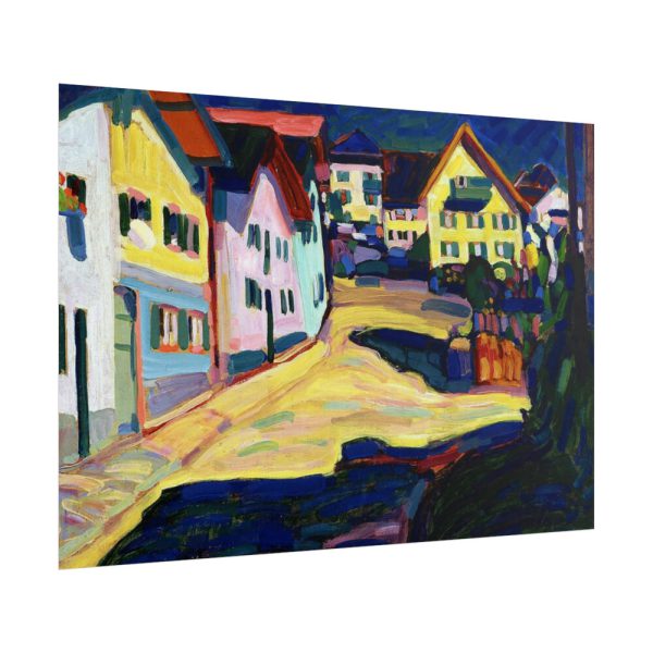 101875-27.jpg Murnau, Burggrabenstrasse 1 (1908) by Wassily Kandinsky Poster