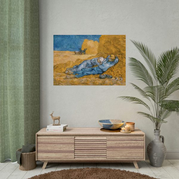 101875-273.jpg Vincent van Gogh's The Siesta Poster