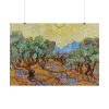 Vincent van Gogh's Olive Trees Poster