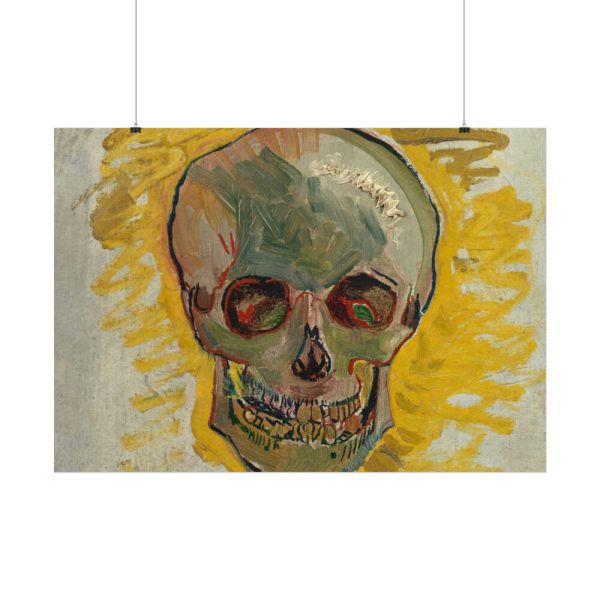 Van Gogh's Skull Poster