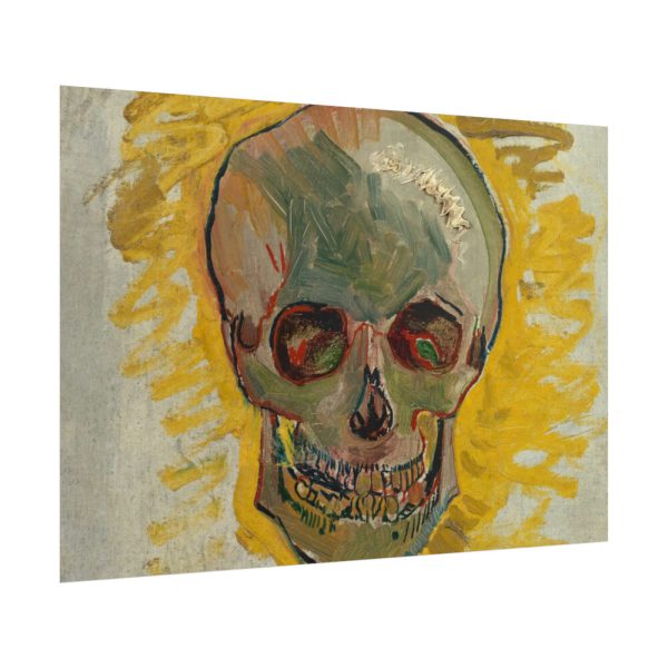 Van Gogh's Skull Poster