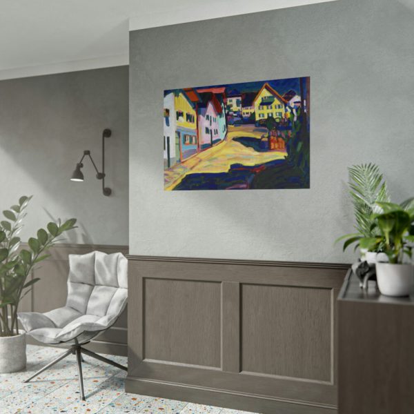 101875-29.jpg Murnau, Burggrabenstrasse 1 (1908) by Wassily Kandinsky Poster