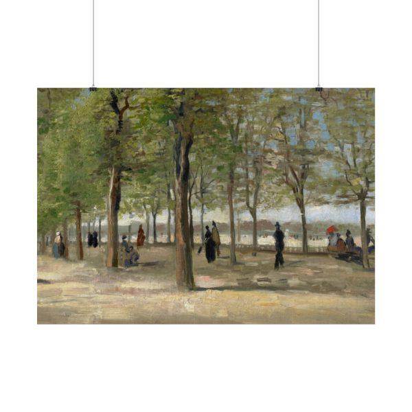 101875-291.jpg Vincent van Gogh's Terrace in the Luxembourg Gardens Poster