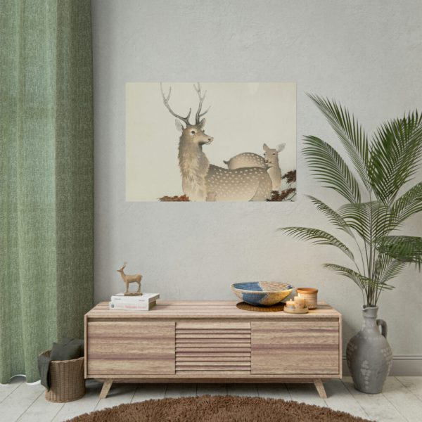 101875-313.jpg Couple of Deers Poster