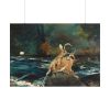 101875-321.jpg A Good Shot, Adirondacks by Winslow Homer Poster