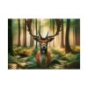 101875-360.jpg Deer in Forest Poster