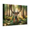 101875-362.jpg Deer in Forest Poster