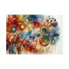 101875-75.jpg Boho Vibrant and Colorful Composition Poster