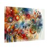 101875-77.jpg Boho Vibrant and Colorful Composition Poster