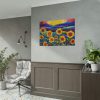 Whimsical Sunflower Field Art Poster