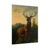 101879-2.jpg Deer in Forest Landscape Poster