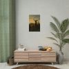 101886-3.jpg Deer in Forest Landscape Poster