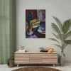 Books on Table Poster