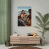 101894-148.jpg Leonardo da Vinci's The Virgin and Child with Saint Anne Poster