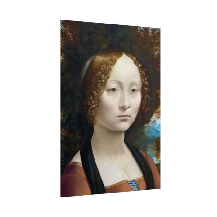 Ginevra de' Benci by Leonardo da Vinci Poster - Image 13