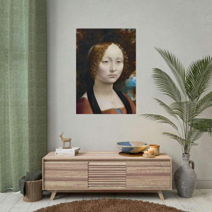 Ginevra de' Benci by Leonardo da Vinci Poster - Image 14